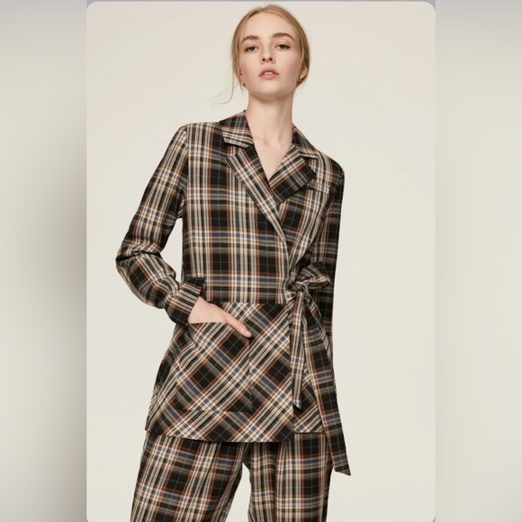 Pamela Love Jackets & Blazers - Pamela Love Plaid Blazer Size Small